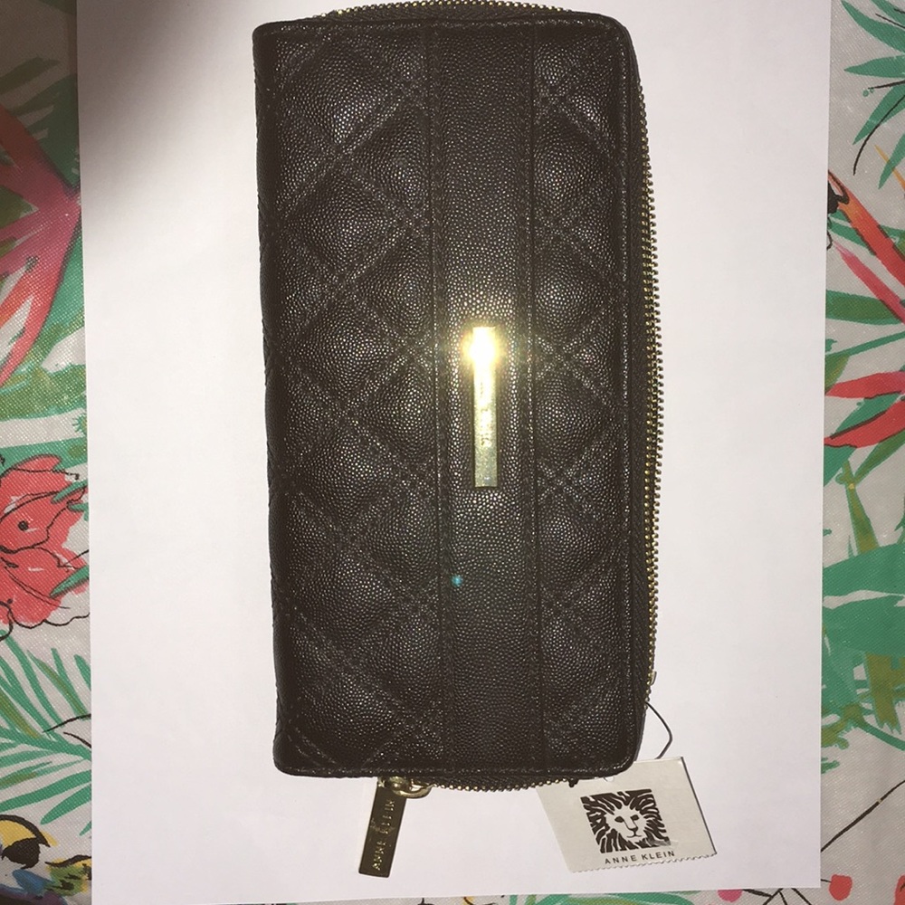 Anne Klein Black Wallet